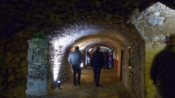 Les sous sol moyennageux réaménagés