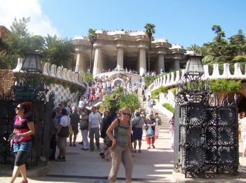 L&lsquo;Entrée du Parc GÜELL
